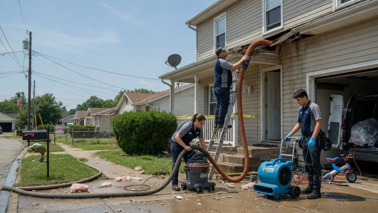 Water Damage Restoration in Clements, MD near me